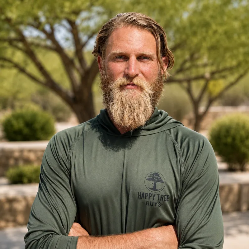 Eric Johnson, owner and ISA Certified Arborist at Happy Tree Guys